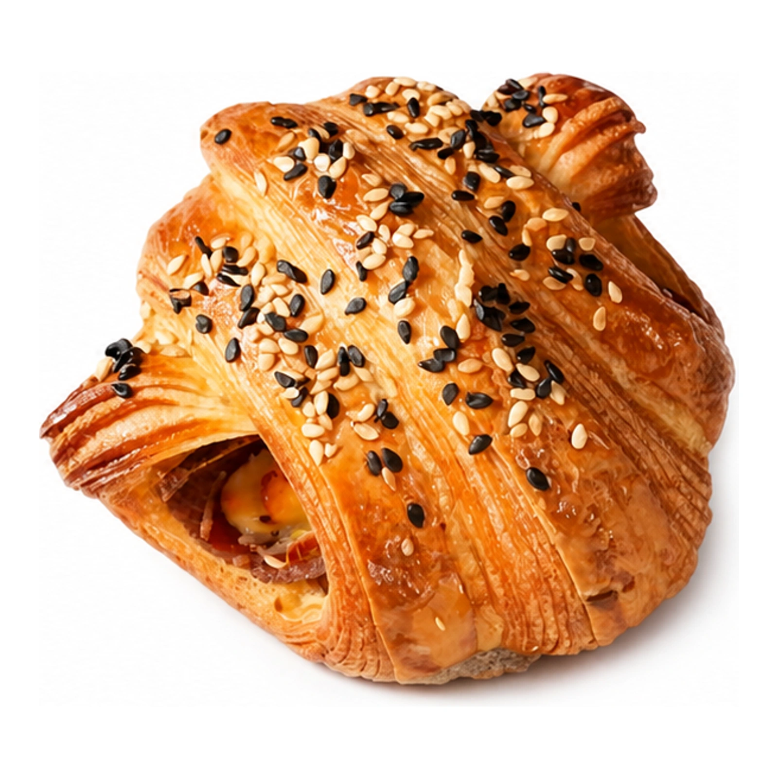 Beef Cheese Croissant, tampilan utama
