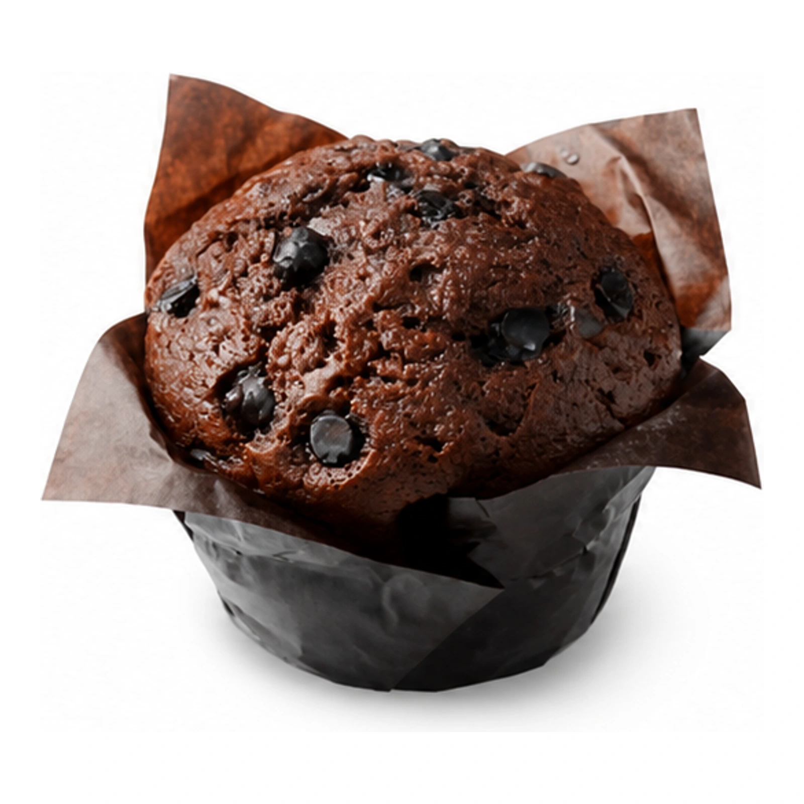 Chocolate Muffin, tiga-perempat kiri