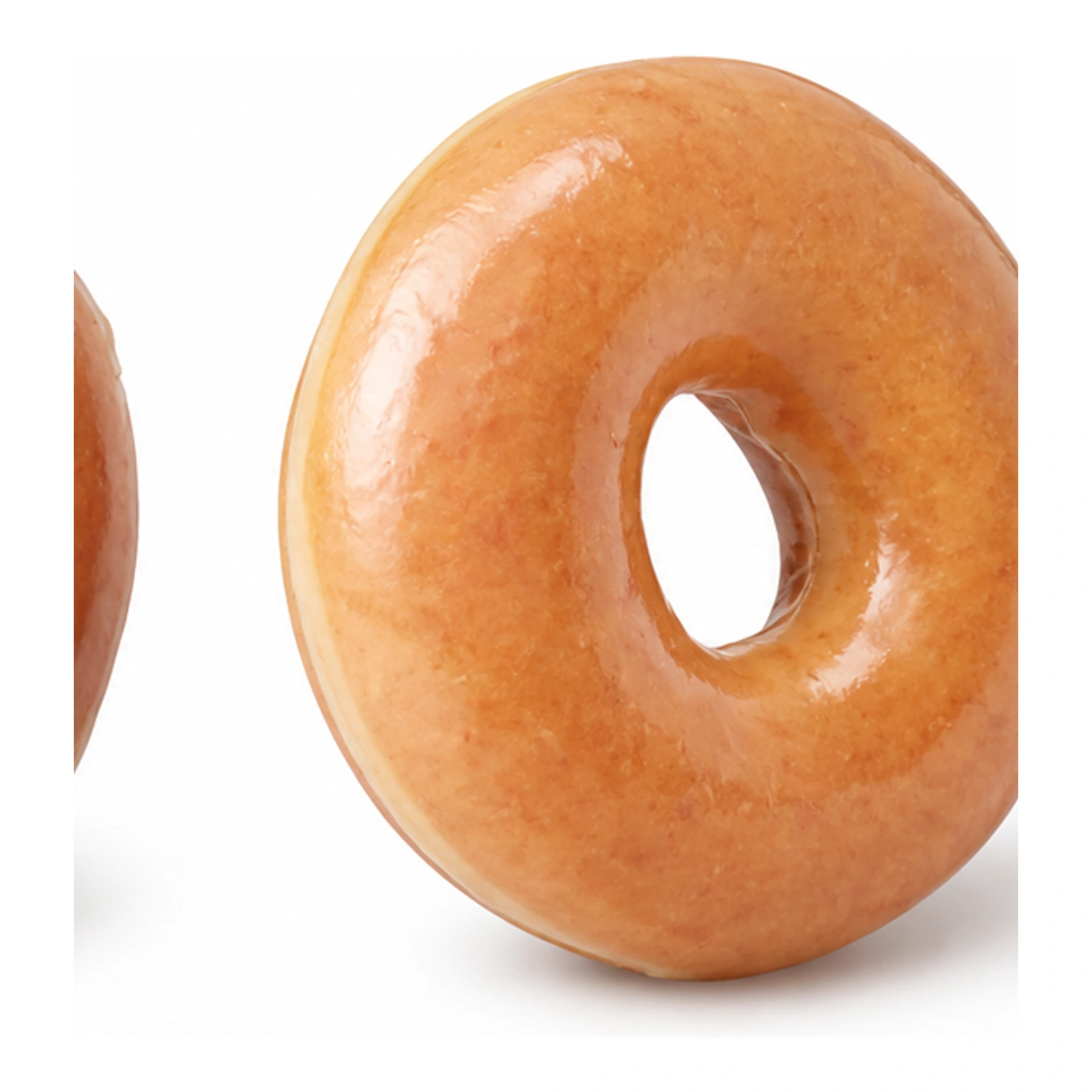 Donut Sugar Glaze, tiga-perempat kiri