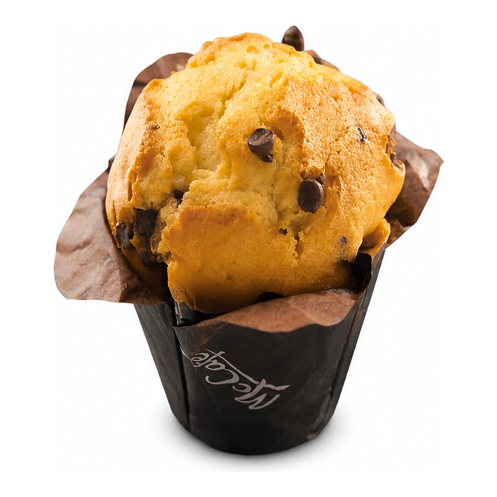 Vanilla Muffin, tiga-perempat kiri